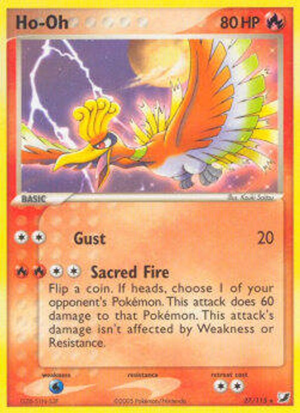 Chase Card - Ho-oh 27 - Unseen Forces