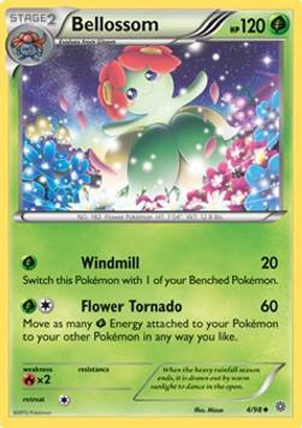 Chase Card - Belossom 4 - Cosmos Promo