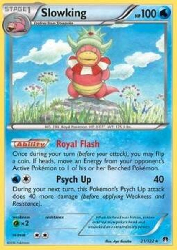 Chase Card - Slowking 021 - Cosmos Promo