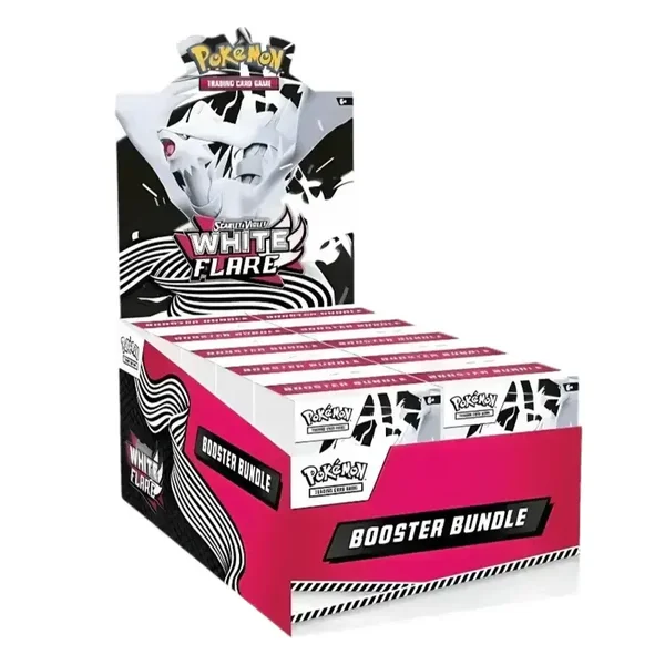 White Flare Booster Bundle Display