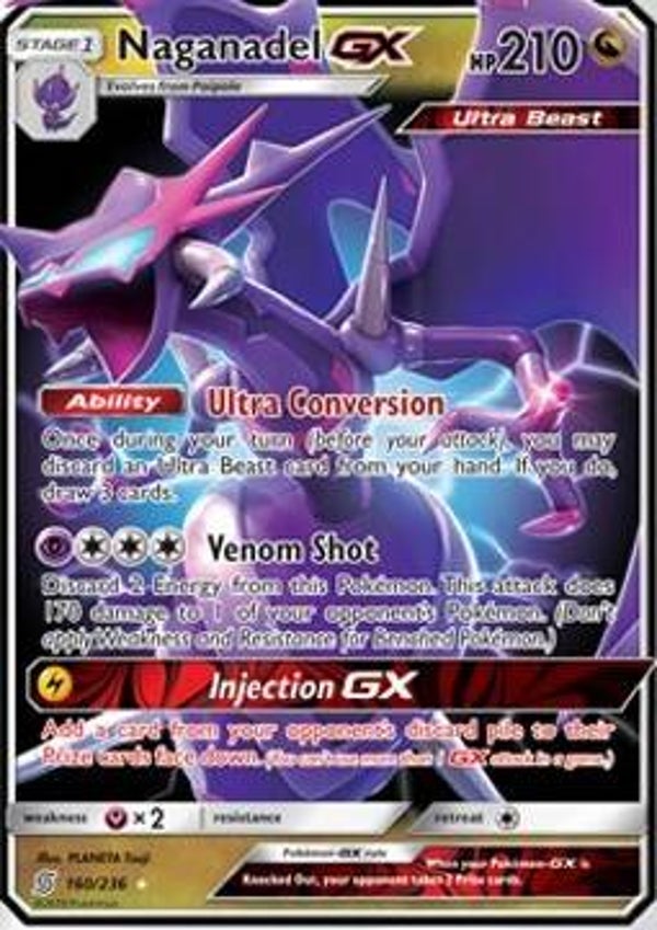 Chase Card - Naganadel 160 - Unified Minds