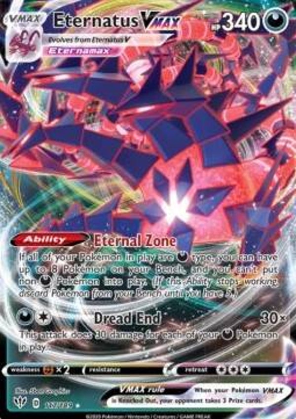 Chase Card - Eternatus 117 - Darkness Ablaze