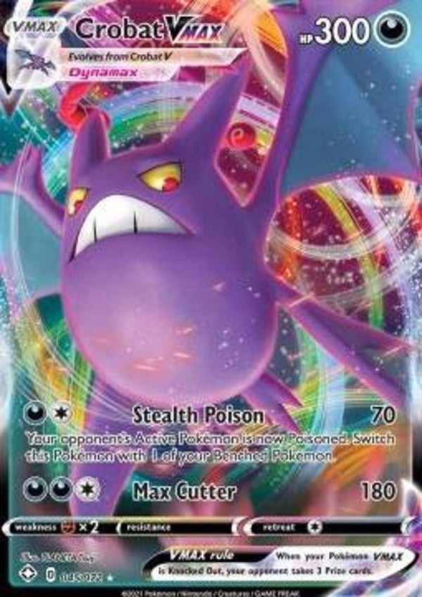 Chase Card - Crobat 045 - Shining Fates