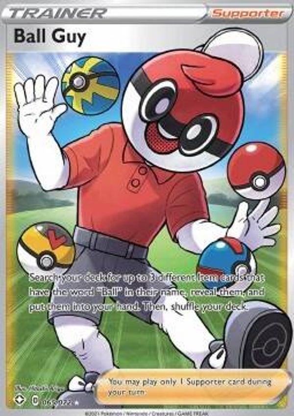 Chase Card - Ball Guy 65 - Shining Fates