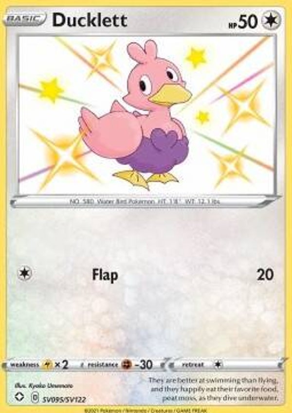 Chase Card - Ducklett 95 - Shining Fates