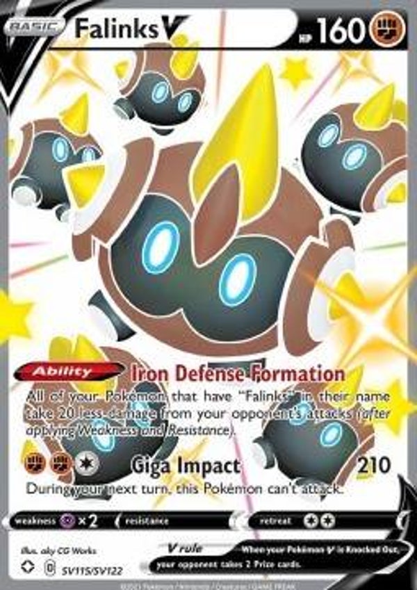 Chase Card - Falinks sv115 - Shining Fates