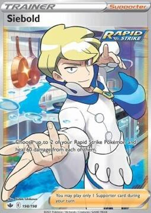 Chase Card - Siebold 198 - Chilling Reign