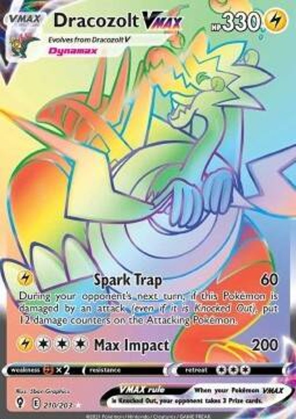 Chase Card - Dracozolt 210 - Evolving Skies