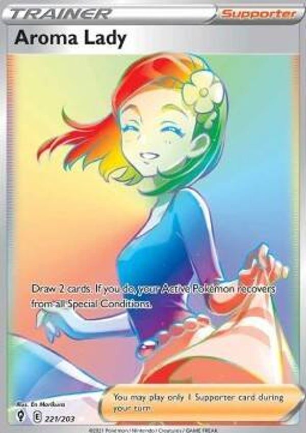 Chase Card - Aroma Lady 221 - Evolving Skies