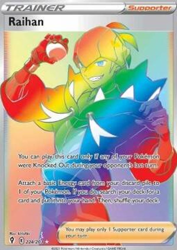 Chase Card - Raihan 224 - Evolving Skies