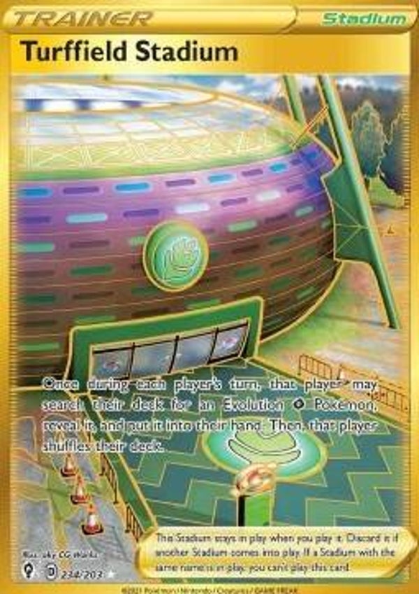 Chase Card - Turffield Stadium 234 - Evolving Skies