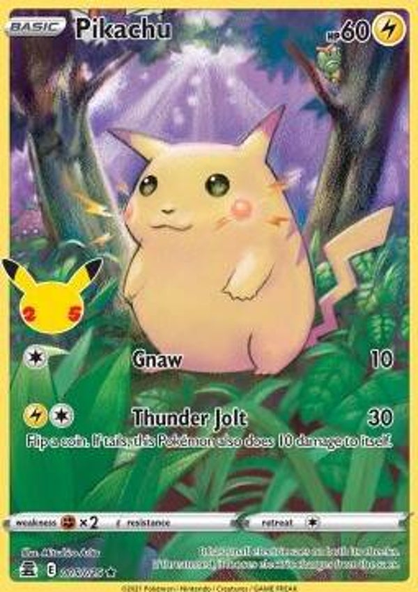 Chase Card - Pikachu 005 - Celebration