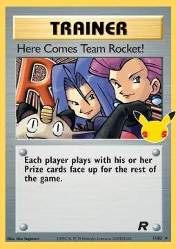 Chase Card - Here Comes Team Rocket 15 - Celebrations