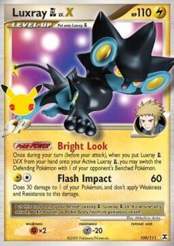 Chase Card - Luxray - Celebrations