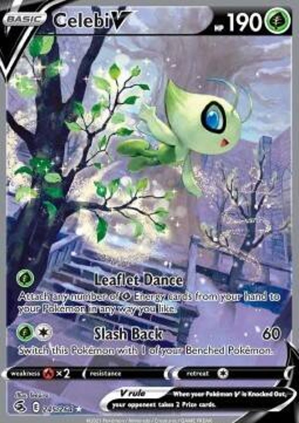 Chase Card - Celebi 245 - Fusion Strike