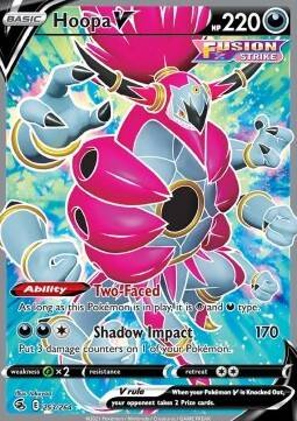 Chase Card - Hoopa 253 - Fusion Strike