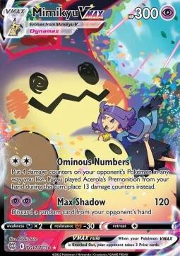 Chase Card - Mimikyu tg17 - Brilliant Stars