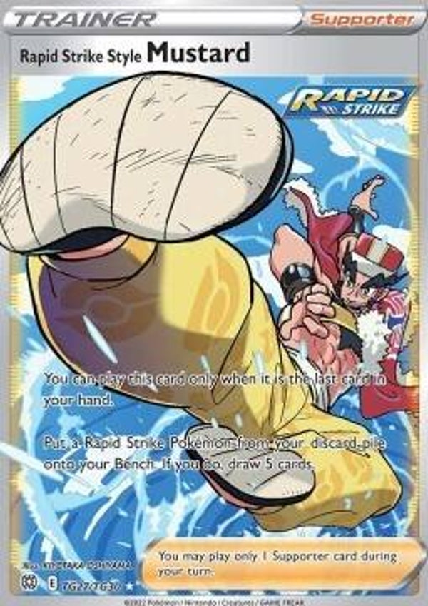 Chase Card - Rapid Strike Style Mustard TG27 - Brilliant Stars