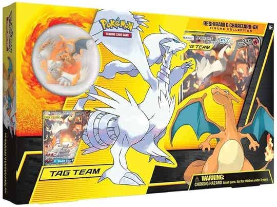 Reshiram & Charizard-GX Tag Team Figure Collection Box