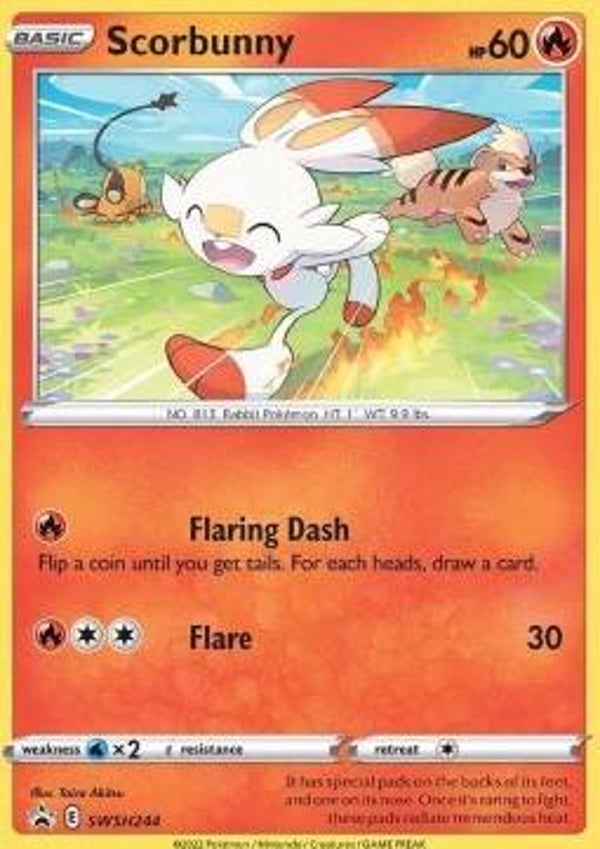 Chase Card - Scorbunny 244 - Promo