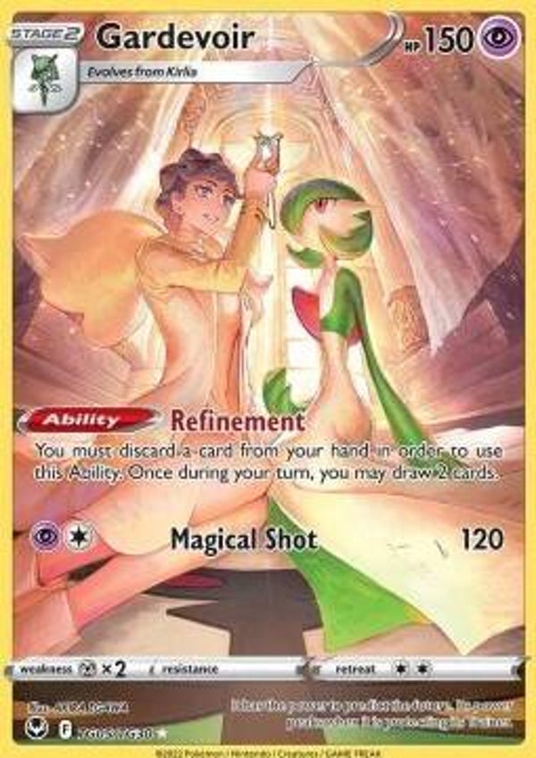 Chase Card - Gardevoir TG05 - Silver Tempest
