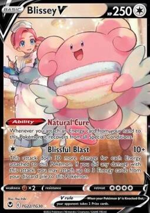 Chase Card - Blissey tg22 - Silver Tempest