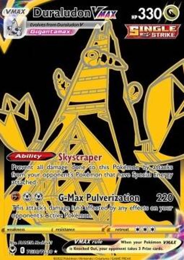 Chase Card - Duraludon tg30 - Silver Tempest