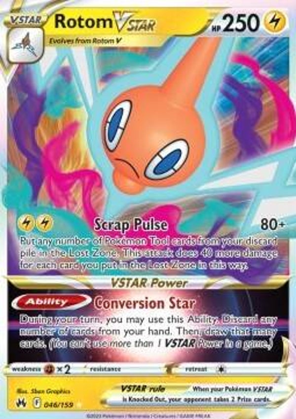 Chase Card - Rotom 046 - Crown Zenith
