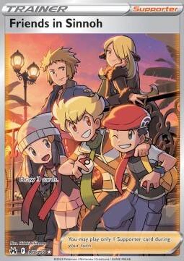 Chase Card - Friends in Sinnoh 149 - Crown Zenith