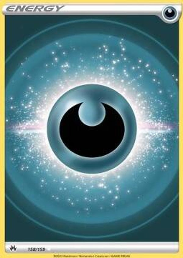 Chase Card - Darkness Energy 158 - Crown Zenith