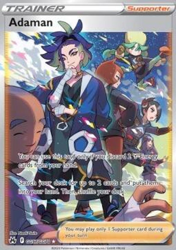 Chase Card - Adaman gg57 - Crown Zenith
