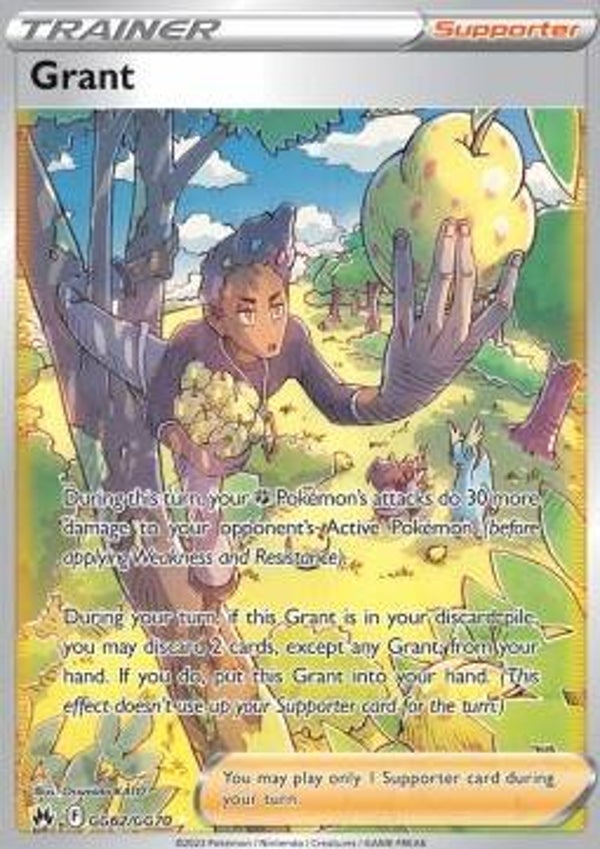 Chase Card - Grant gg62 - Crown Zenith