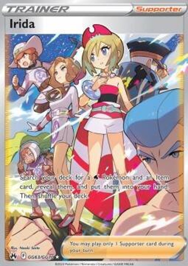 Chase Card - Irida gg63 - Crown Zenith