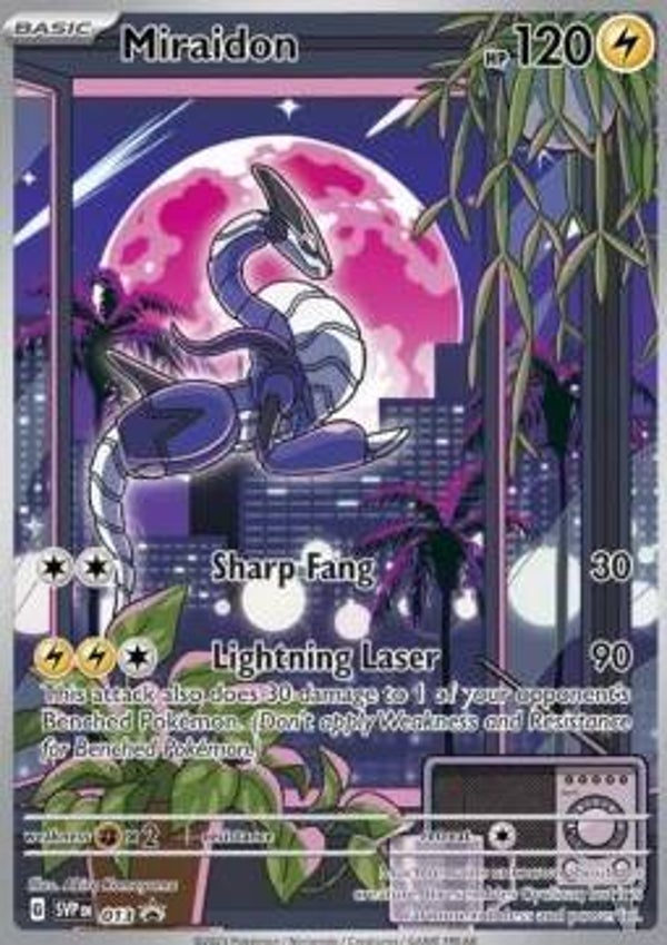 Chase Card - Miraidon 13 - Promo SLEEVED