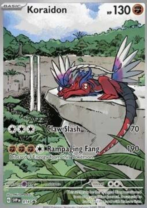 Chase Card - Koraidon 14 - Promo SEALED