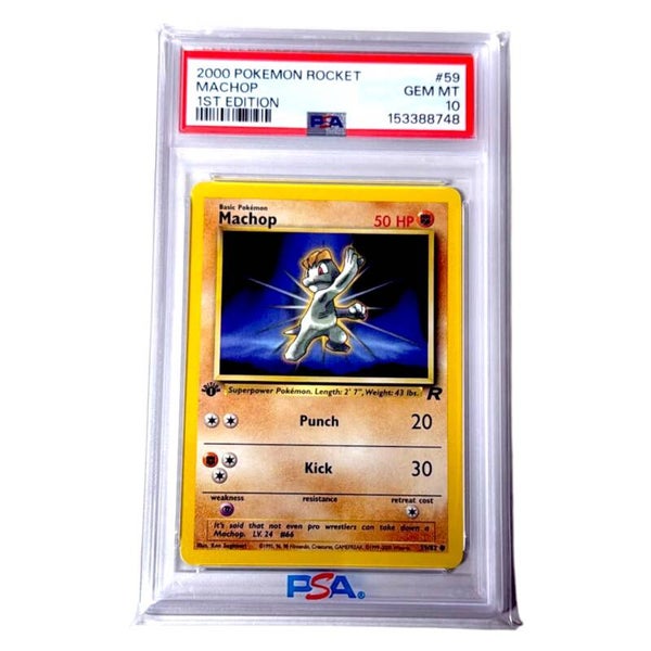 Machop PSA 10