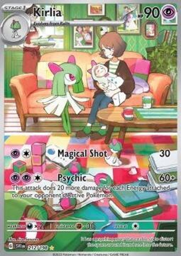 Chase Card - Kirlia 212 - Scarlet &Violet