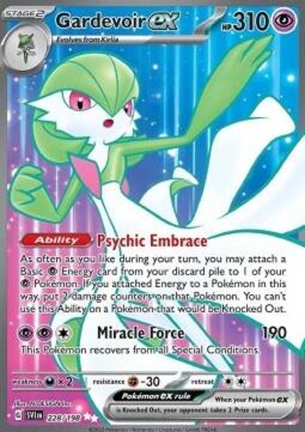 Chase Card - Gardevoir 228 -  Scarlet & Violet