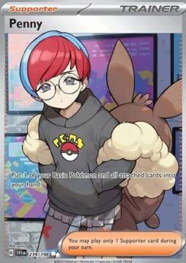 Chase Card - Penny 239 - Scarlet & Violet