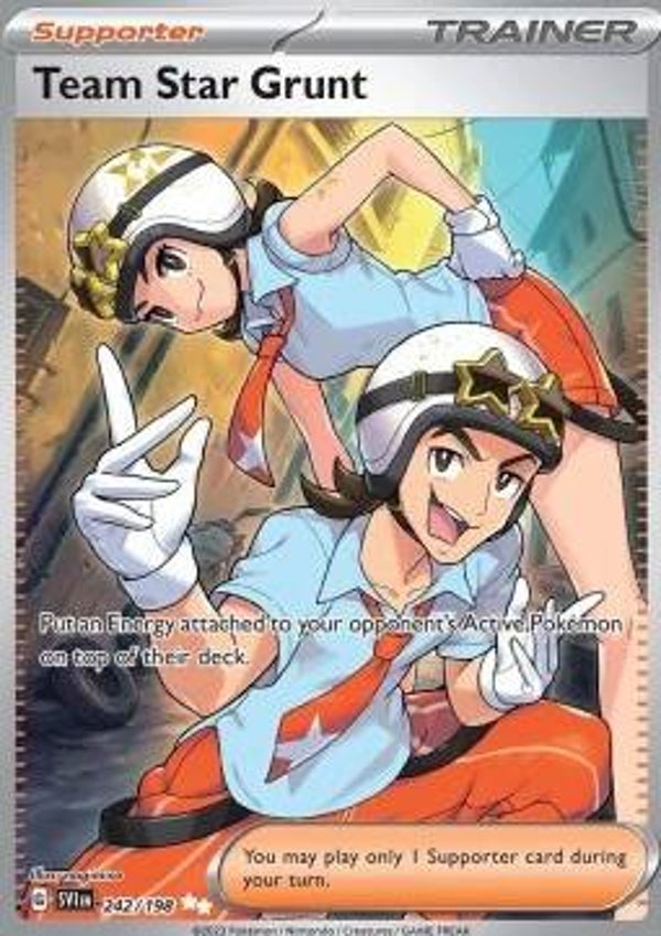 Chase Card - Team Star Grunt 242 - Scarlet & Violet