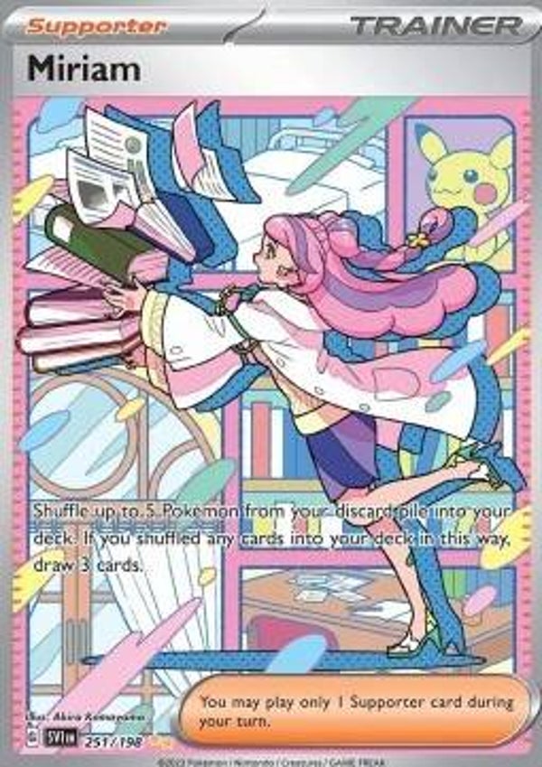 Chase Card - Miriam 251 - Scarlet & Violet