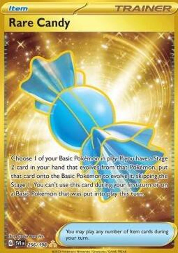 Chase Card - Rare Candy 256 - Scarlet & Violet