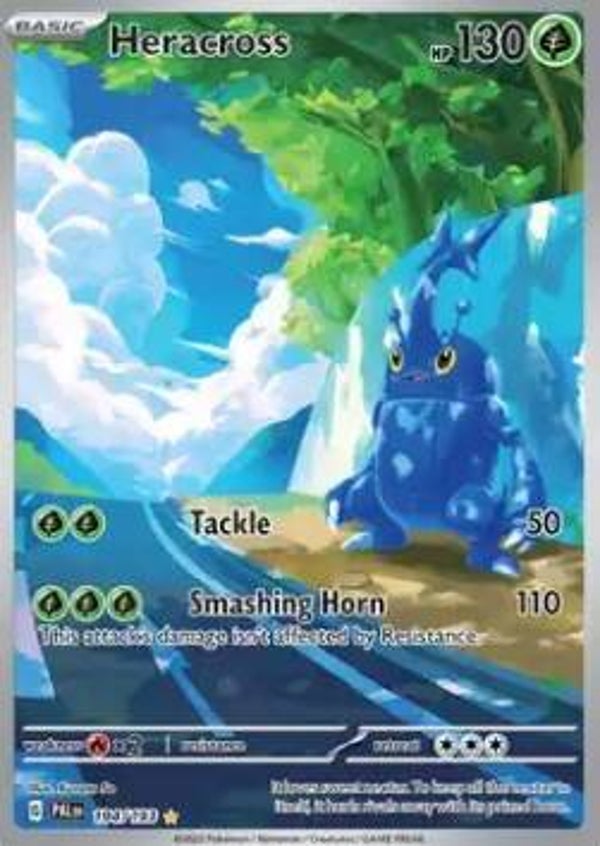 Chase Card - Heracross 194 - Paldea Evolved