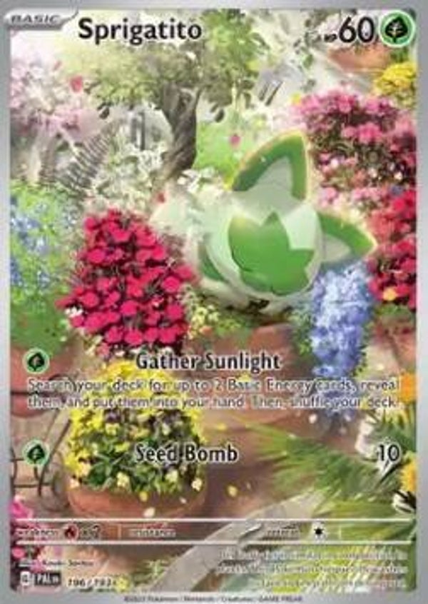Chase Card - Sprigatito 196 - Paldea Evolved