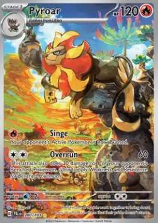Chase Card - Pyroar 200 - Paldea Evolved