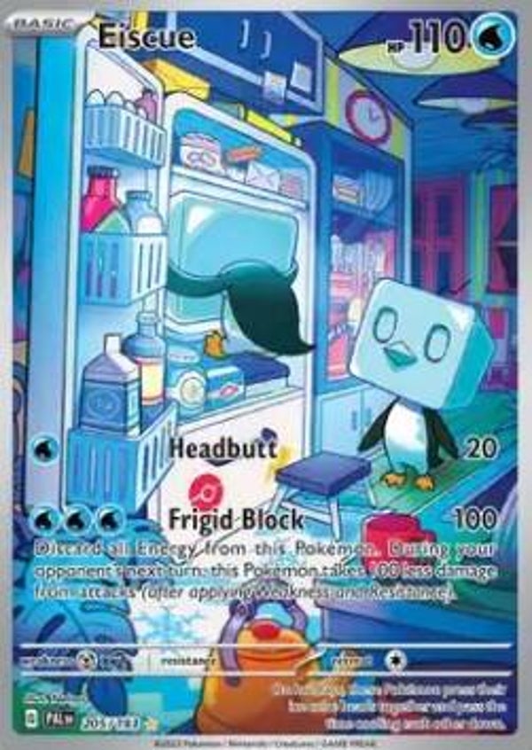 Chase Card - Eiscue 205 - Paldea Evolved