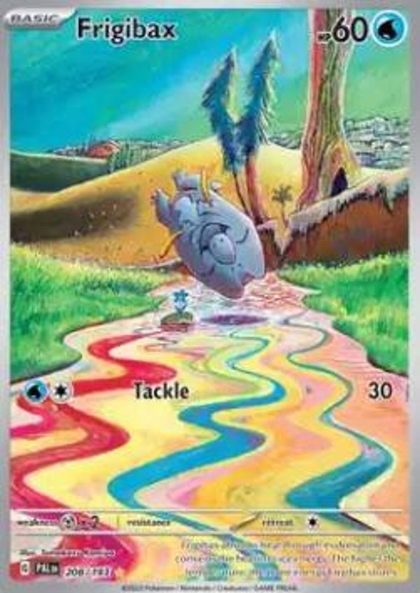 Chase Card - Frigibax 208 - Paldea Evolved