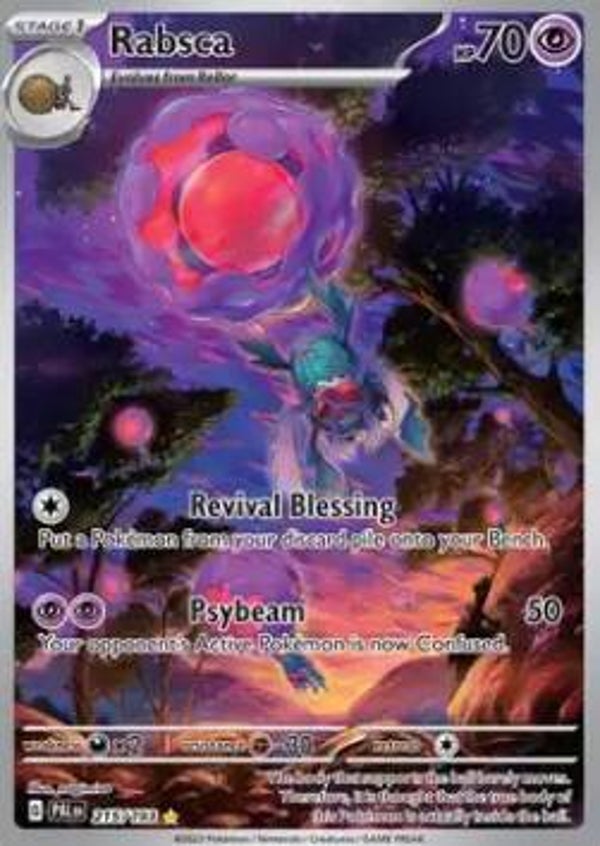 Chase Card - Rabsca 215 - Paldea Evolved