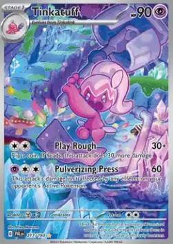 Chase Card - Tinkatuff 217 - Paladea Evolve