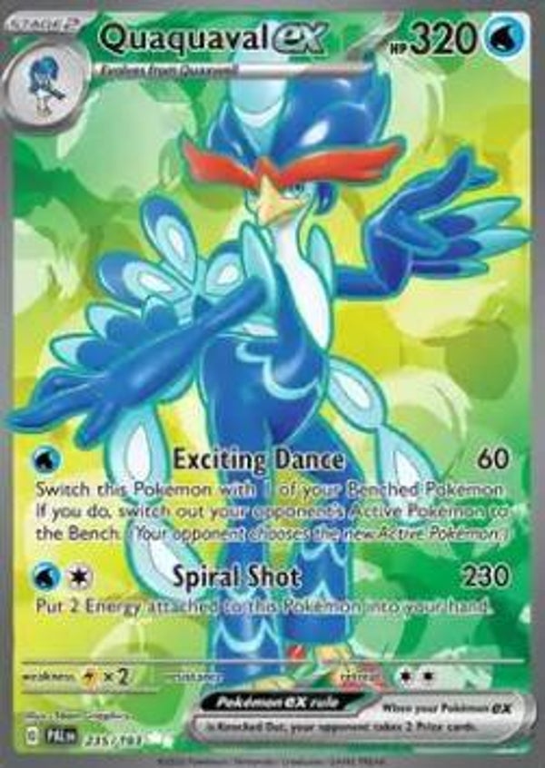 Chase Card - Quaquaval 235 - Paldea Evolved